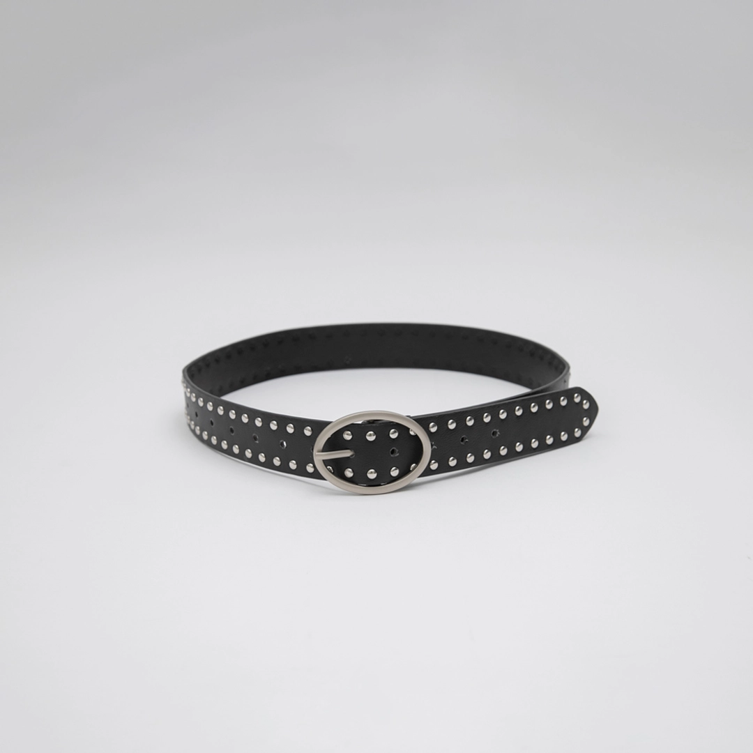 아뜰리에 나인 (Z-BT-0026)BOLD BUCKLE STUD BELT 상품 이미지 2