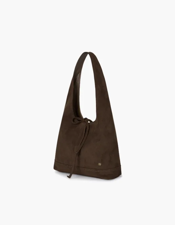 pino bag (suede) - brown (M)