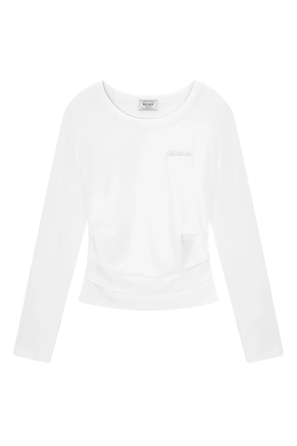 [Last 1] Pintuck logo tee