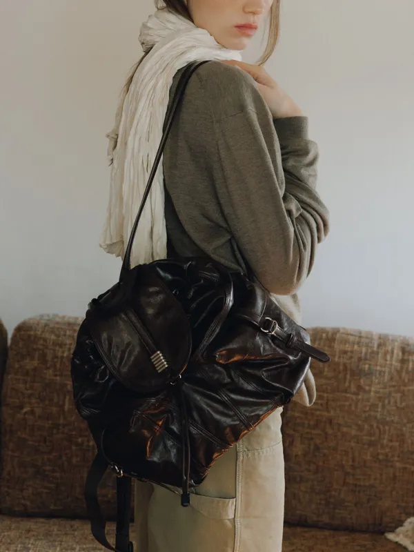 Scarabee Backpack Small (leather ver.) FA6SC362_2color