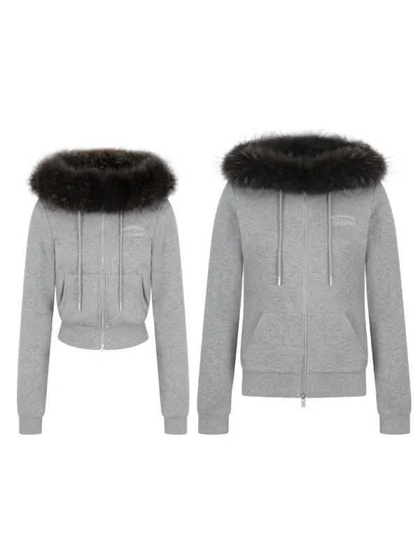 2025 Wolf Joe Hoodie In charcoal