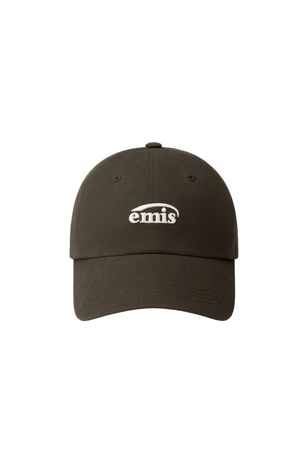 이미스 SMALL LOGO BALL CAP-BROWN 상품 이미지 1