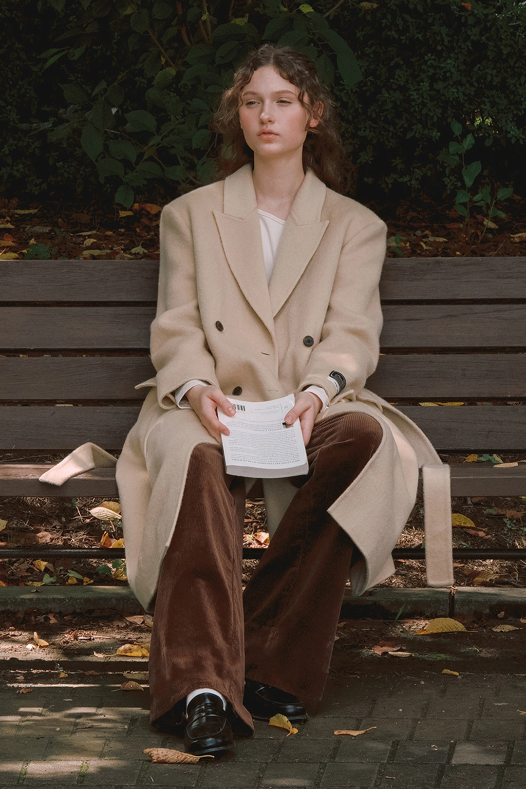 샤드라마 FINE WOOL HANDEMADE COAT [BUTTER] 상품 이미지 2