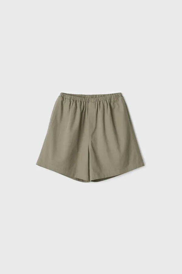 Cotton Banding Shorts (Khaki)