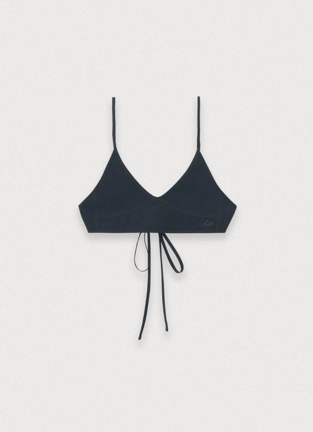 포에토 Vacation nylon bra top - navy 상품 이미지 1