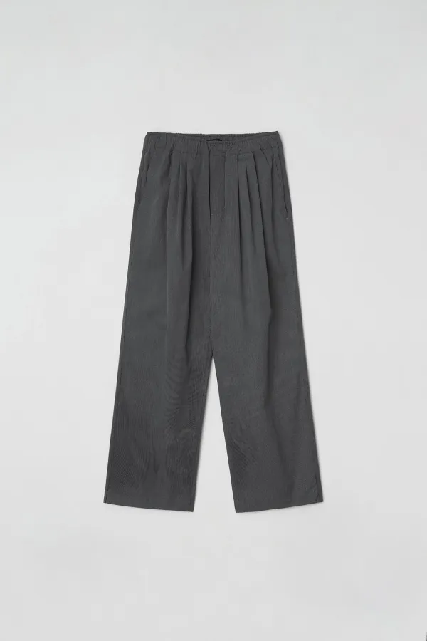 Pin-Tuck Banding Pants