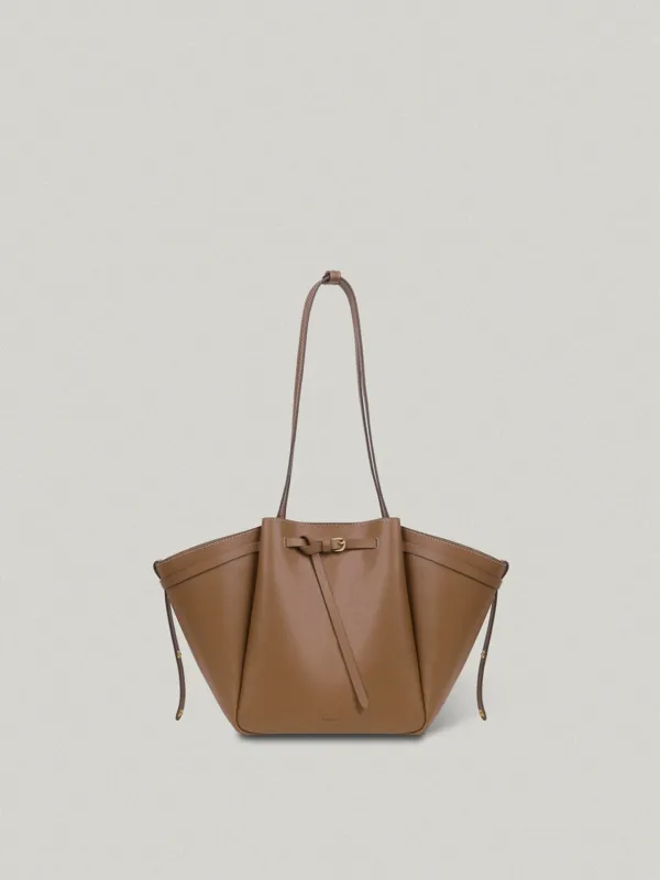 Mini Anthos Bag Almond - Stitch미니 안토스백