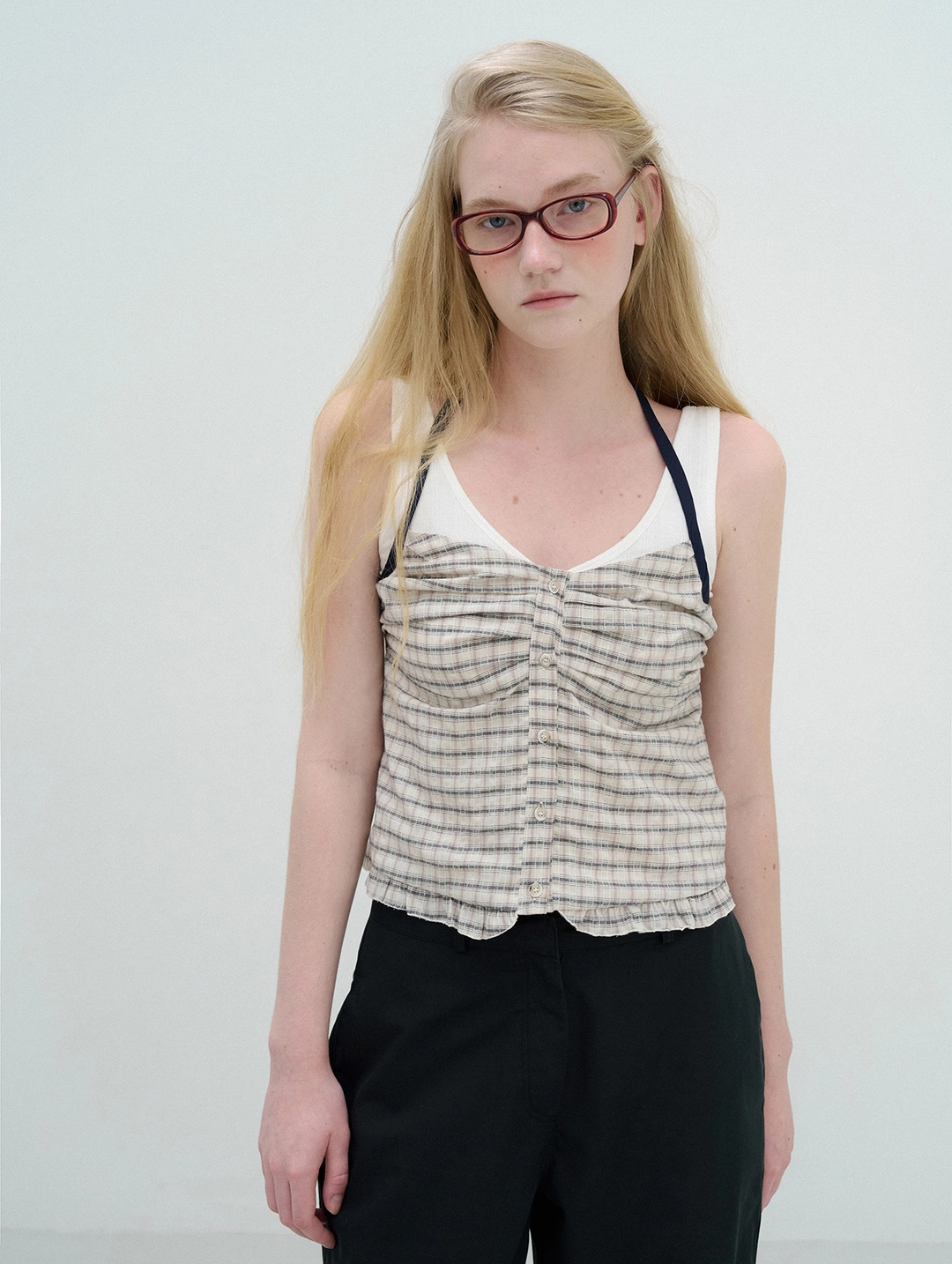 포에토 Pebble sleeveless - ivory 상품 이미지 2