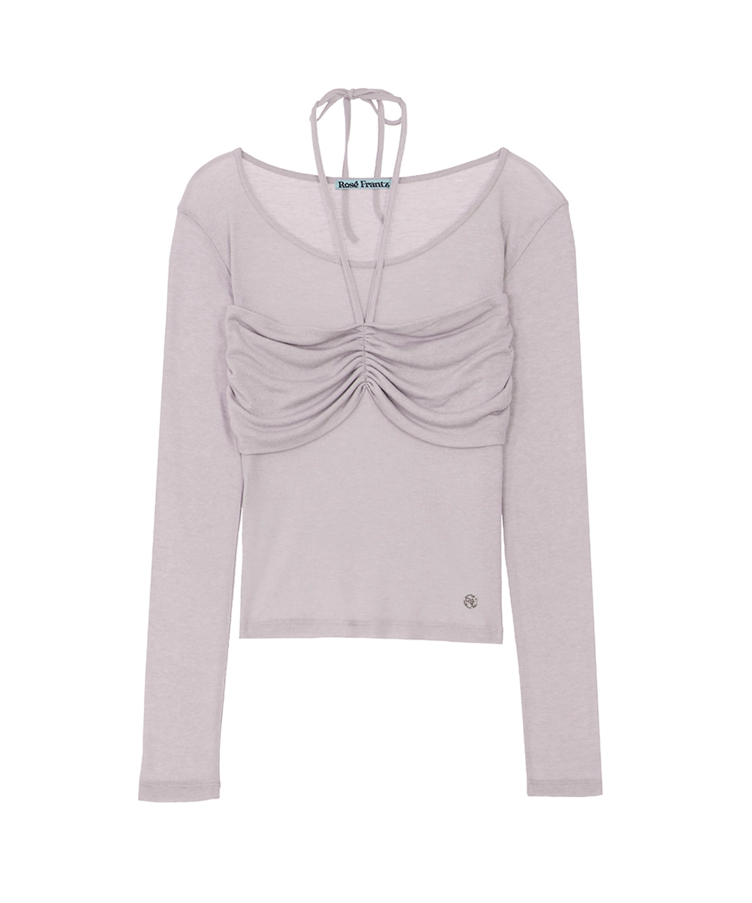 로제프란츠 Shirring Halter Long Sleeve [Pink] 상품 이미지 1