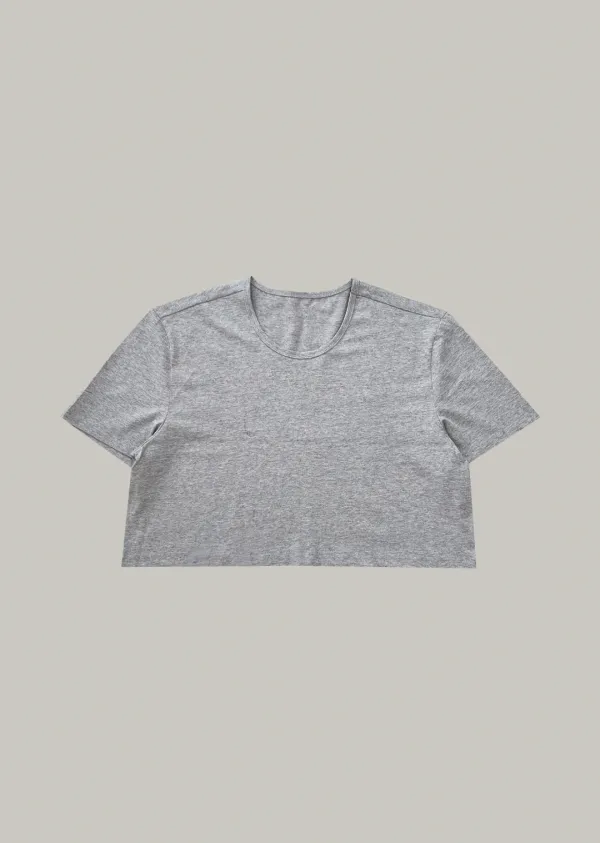 basic crop t-shirts (3color)
