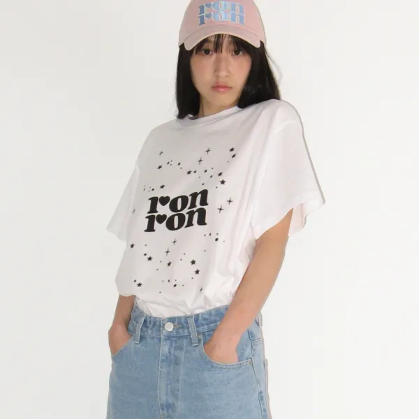 MILKY WAY BASIC FIT T SHIRT WHITE