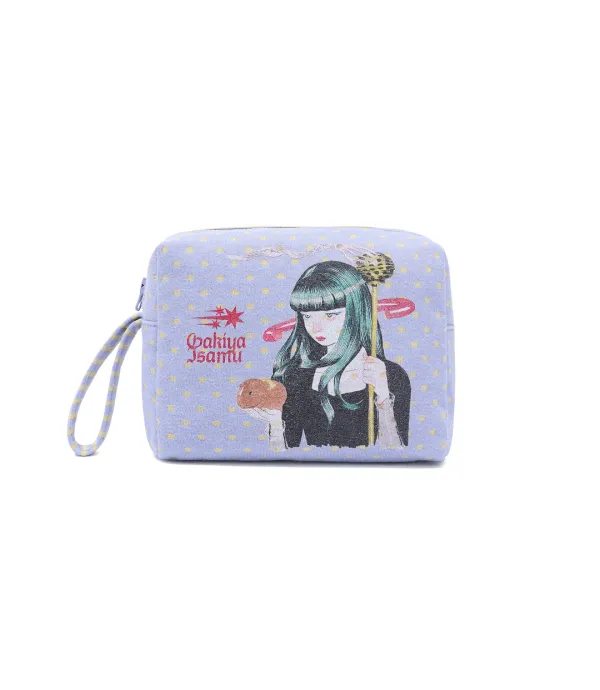 gakiya isamu fabric pouch[purple]