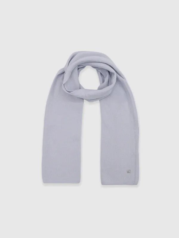 Soft Wool Scarf (Lavender Mist)