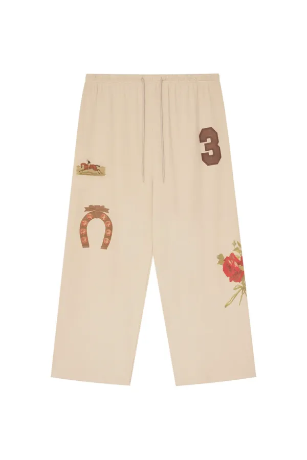 WESTERN WAFFLE PANTS (BEIGE)