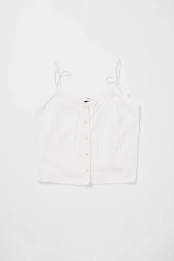 Via Berry lace sleeveless (Ivory)