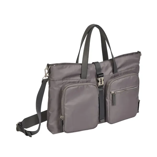 [아울렛] Hey Double Pocket Tote M (헤이 더블 포켓 토트 미듐) Grey