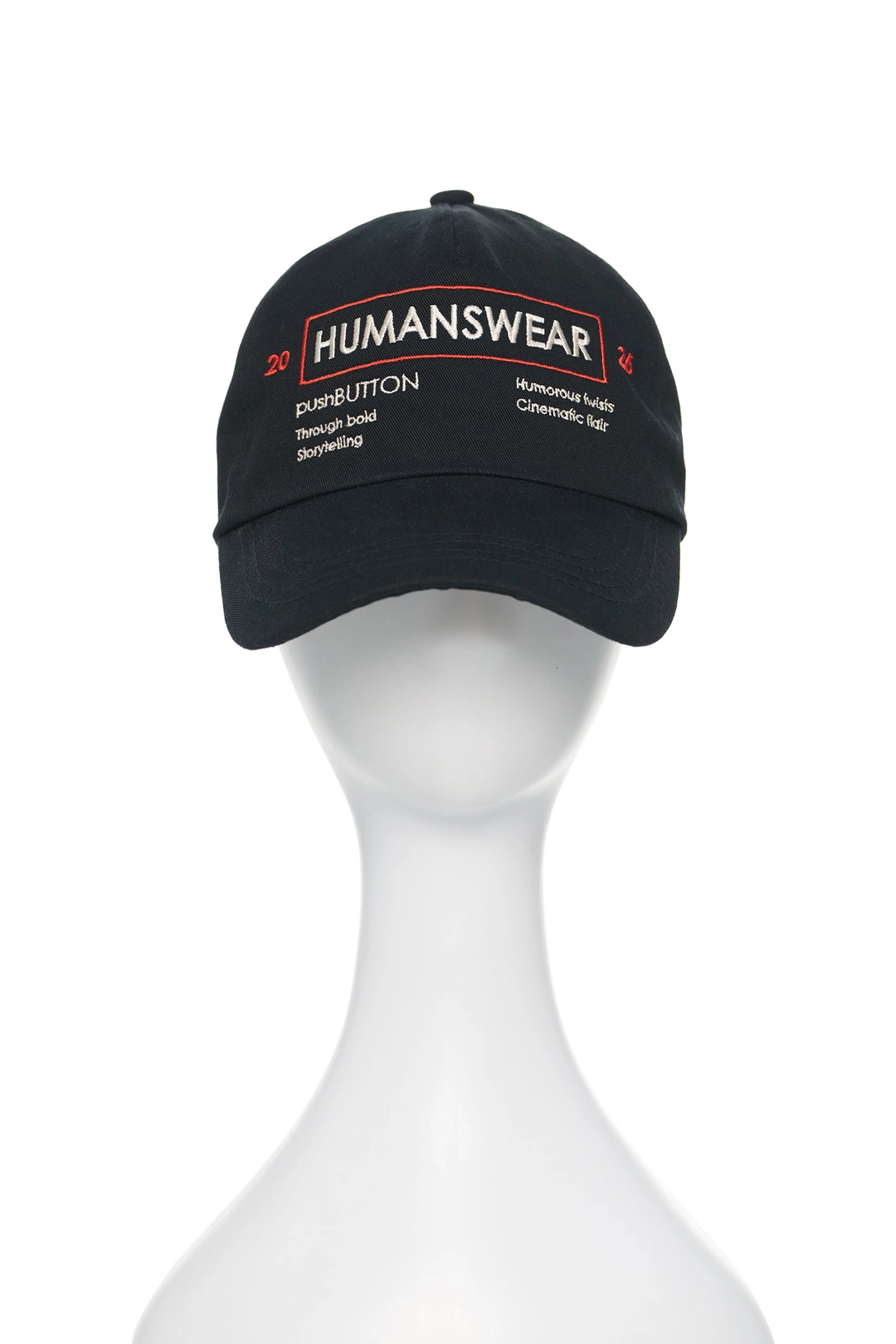 푸쉬버튼 PS26 DARK NAVY EMBROIDERED LOGO BALL CAP 상품 이미지 1