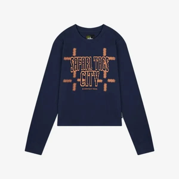 1/2 S.T.C. LIGHTING LOGO L/S (NAVY)