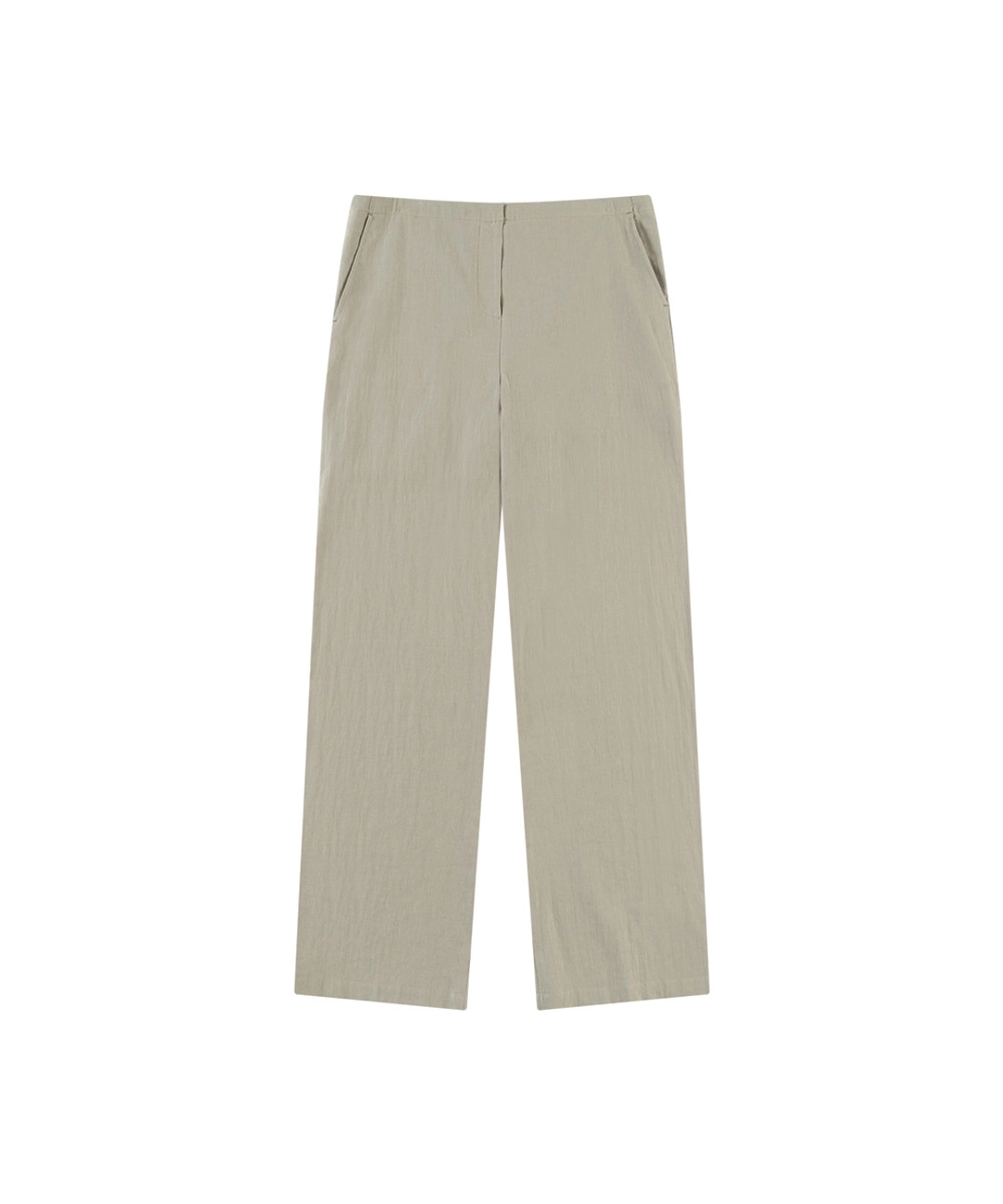 반원 아뜰리에 P3306 리넨 블렌드 팬츠_Khaki gray 상품 이미지 1
