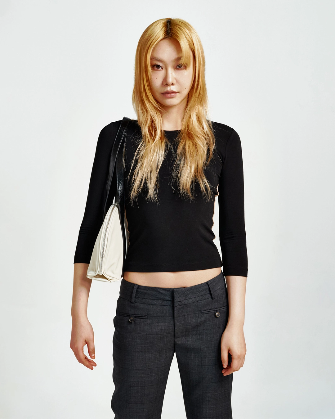 미스치프 PITA BAG_IVORY+BLACK 상품 이미지 3