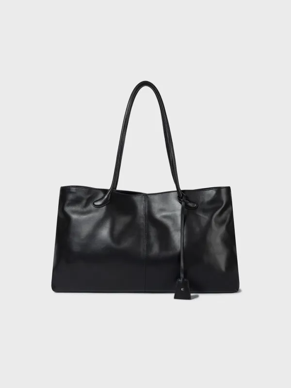 Haricot Bag_Leather Black