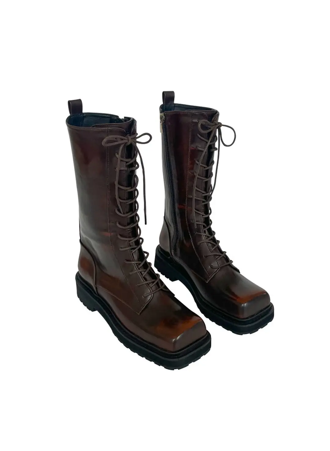 루루서울 [3차] Nana Walker Boots (Brown) 상품 이미지 2