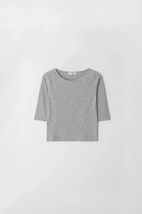[4th] Silket Boatneck T-Shirt