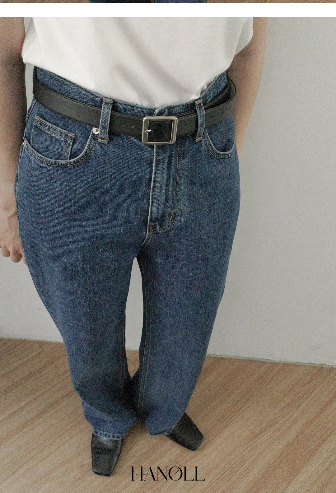 한올 Square Belt (Black) 상품 이미지 2