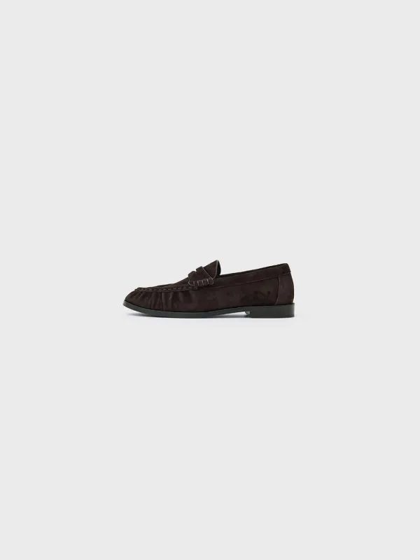 Rionael suede loafer - Deep brown