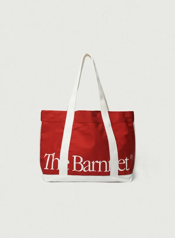 Canvas Baren Tote Bag_Red