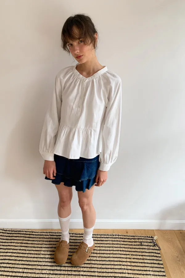 Boston Blouse / White