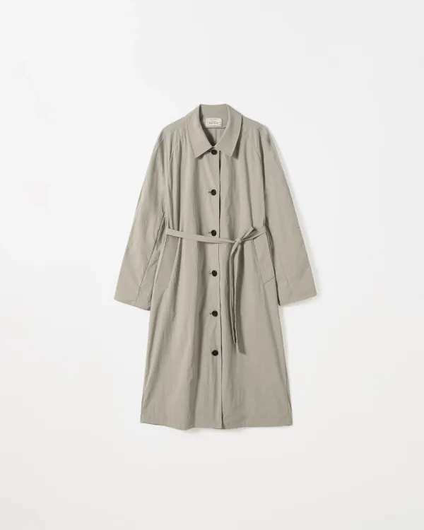 Lehe Shirring Trench Coat