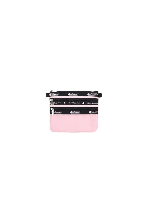 RR X LS 3 ZIP COSMETIC - PINK