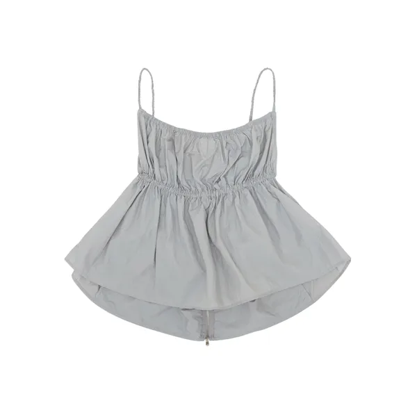 Nylon Cami Top (space silver)