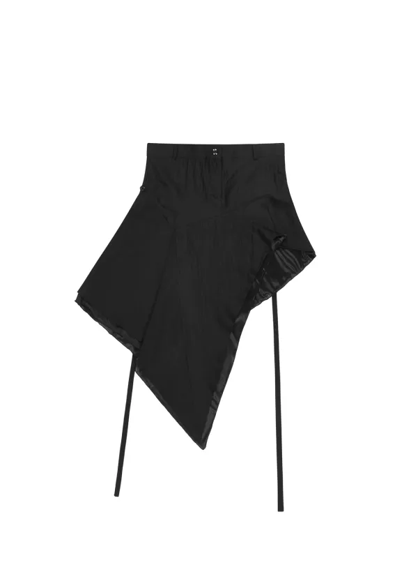 [2ND] RUFFLE SKIRT & ONE PIECE, BLACK
