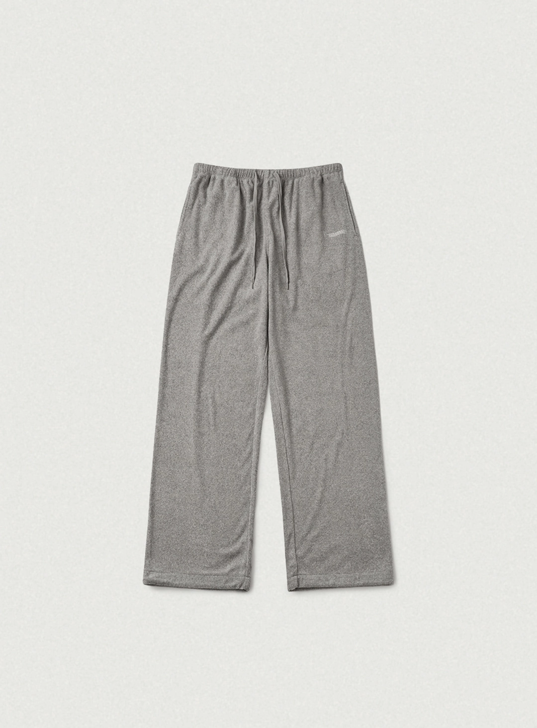 더바넷 Terry Sweat Drawstring Pants_Grey 상품 이미지 1