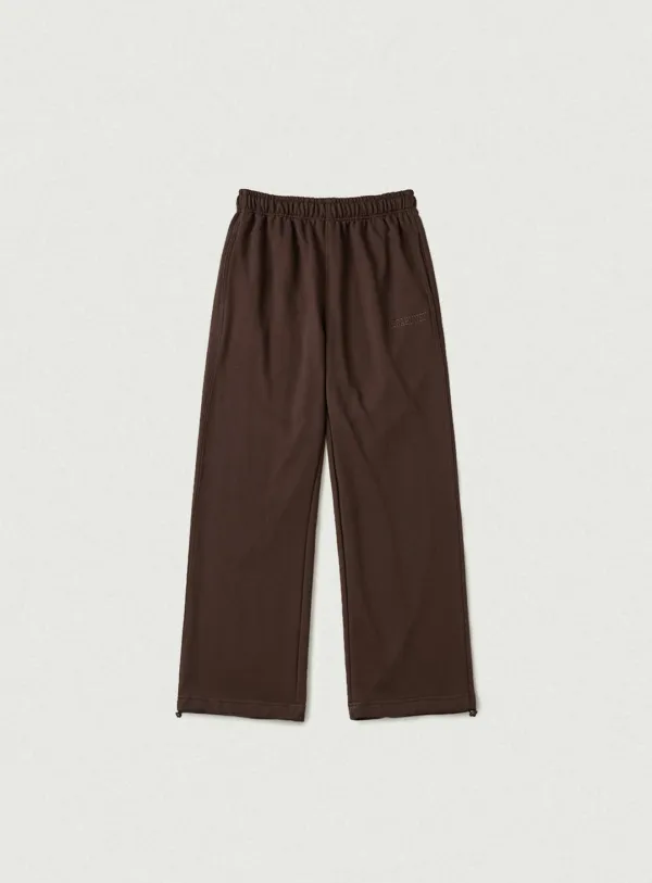 Campie Sweat Drawstring Jogger Pants_Brown
