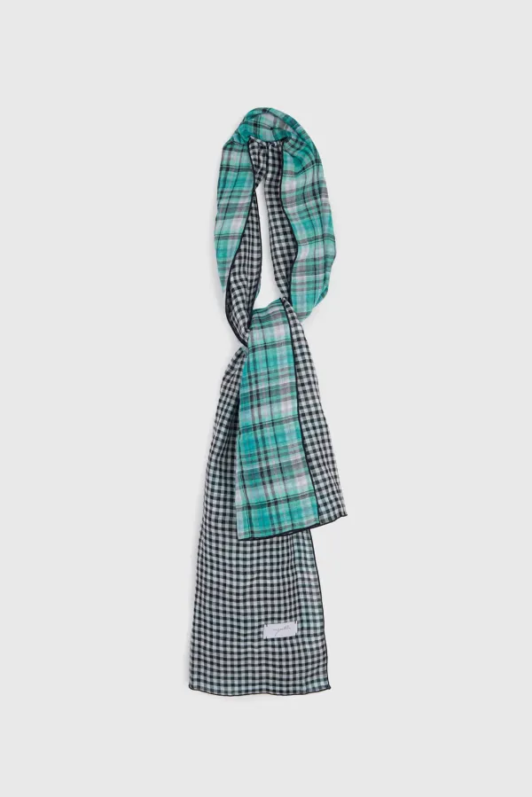 Two Sided Check Scarf