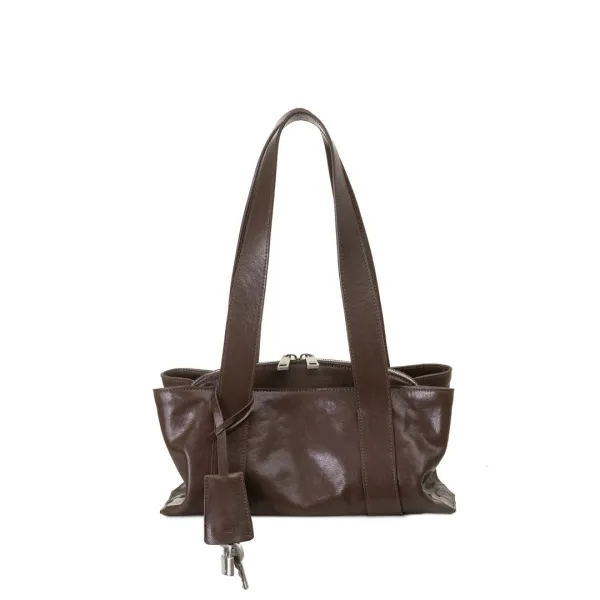 SHELL DUFFEL MINI [POLISH WOOD]