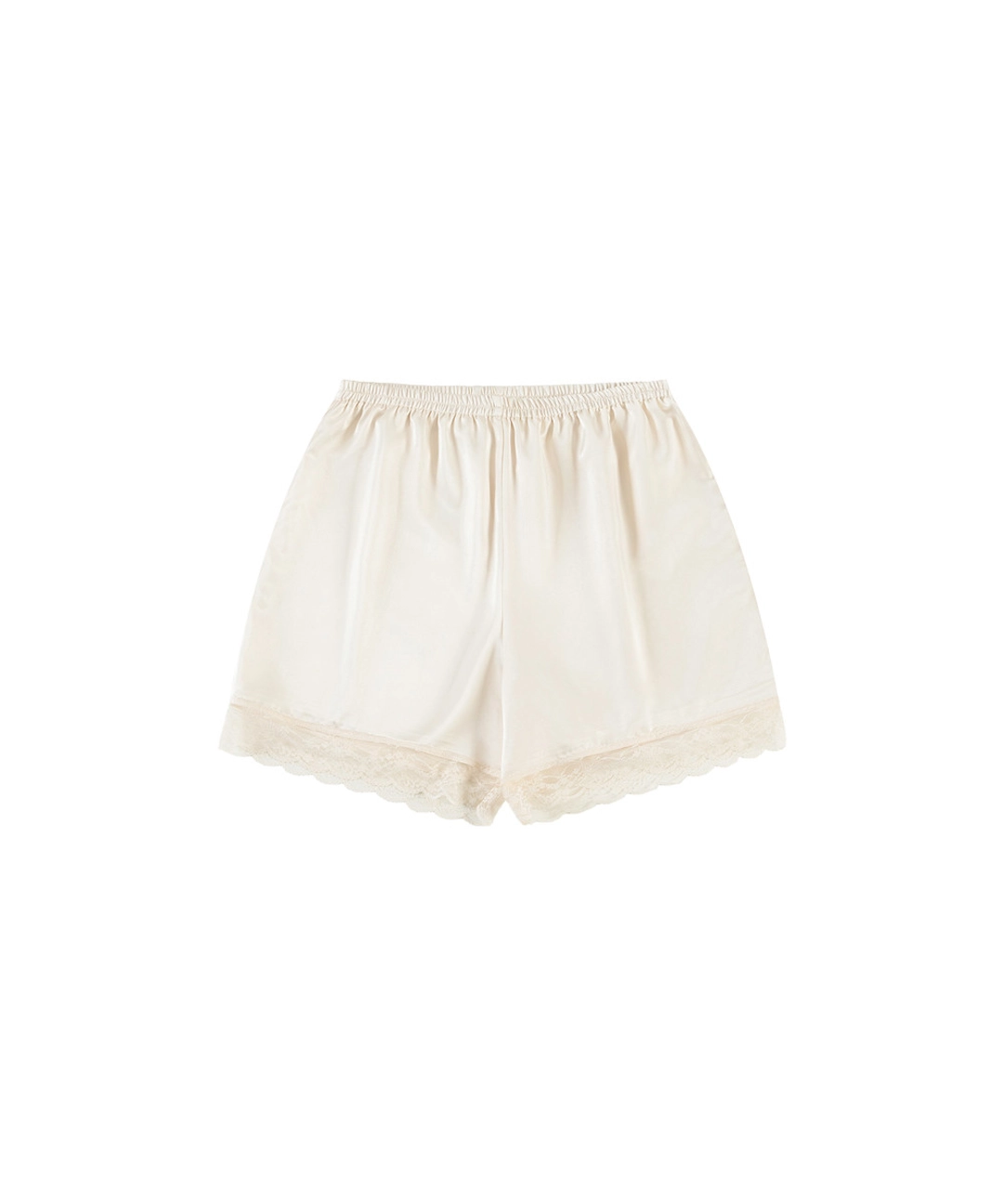반원 아뜰리에 P3308 레이스 실키 쇼츠_Cream 상품 이미지 1
