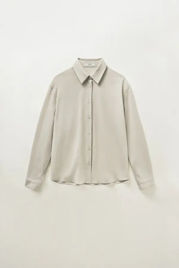 Reven semi over shirts (Beige)