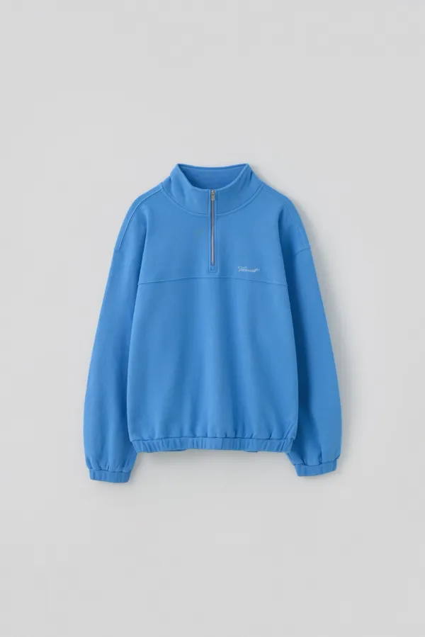 T/T Form half zip-up (cobalt blue)