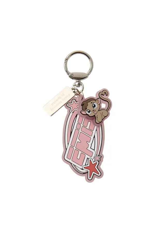 RINO SILICONE KEYRING