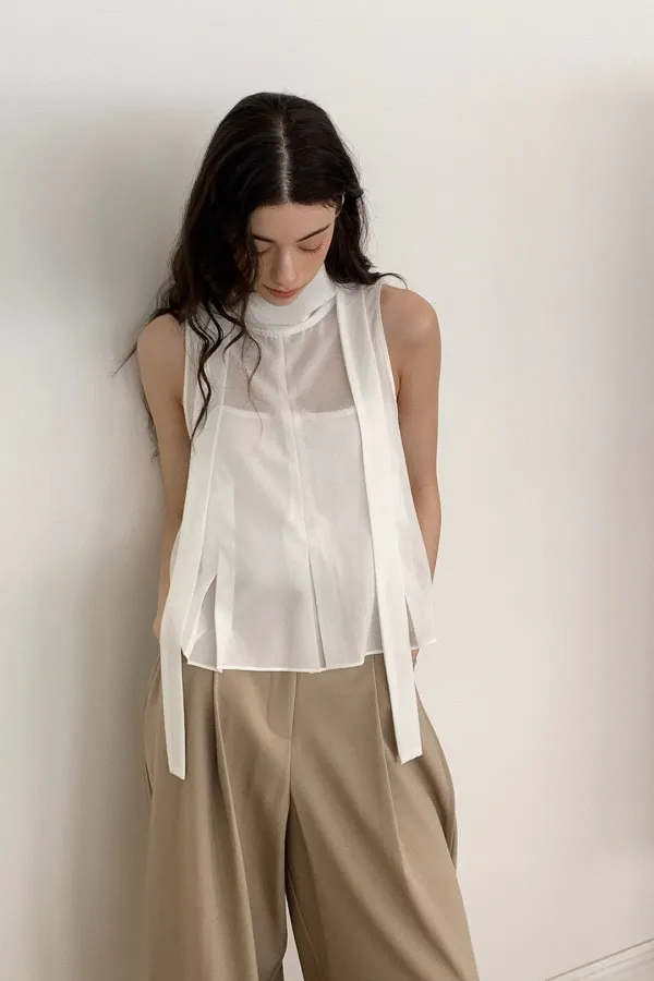 (2차리오더)Hera blouse / White