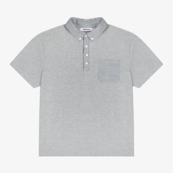 Authentic Table Tennis Common Pk Tee (Gray)