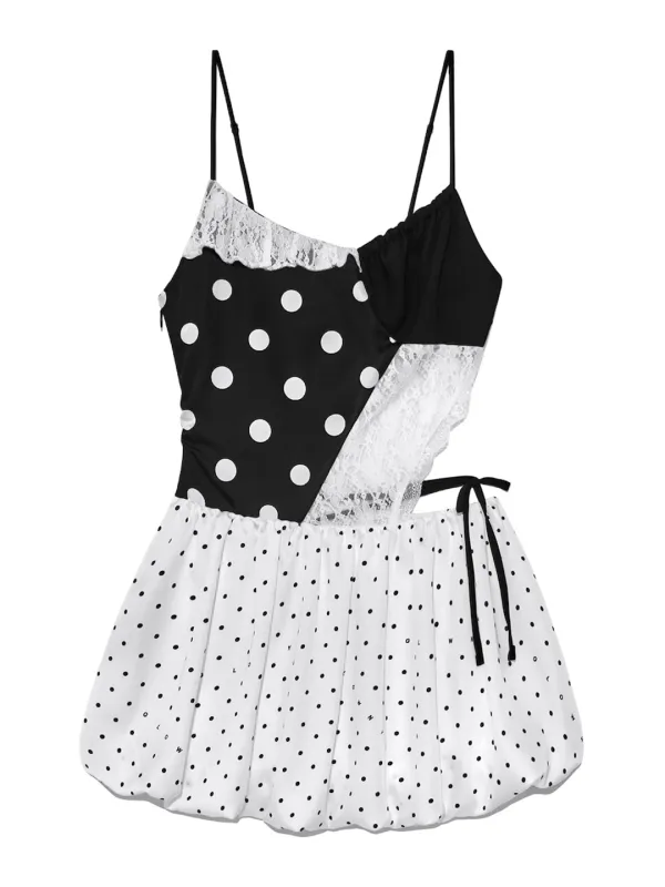 LOVE CRUSH MINI DRESS (MONO)