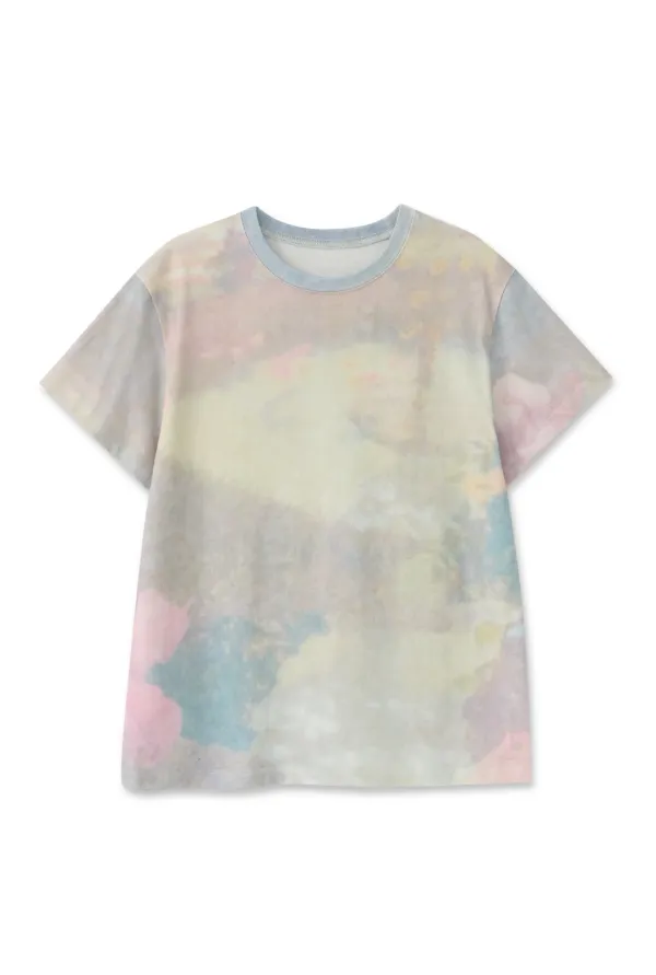 PAINTING PRINTED T-SHIRT zinlloi X CSMS (ECHO)