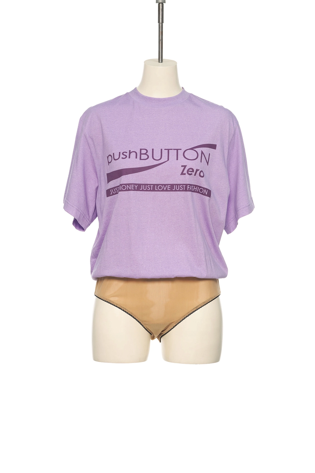 푸쉬버튼 SS25 PURPLE LOGO PRINTED BODY SUIT 상품 이미지 2