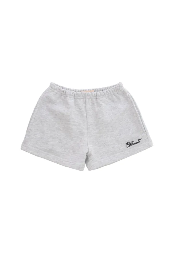 MONO SHORT SWEAT PANTS W.GRAY