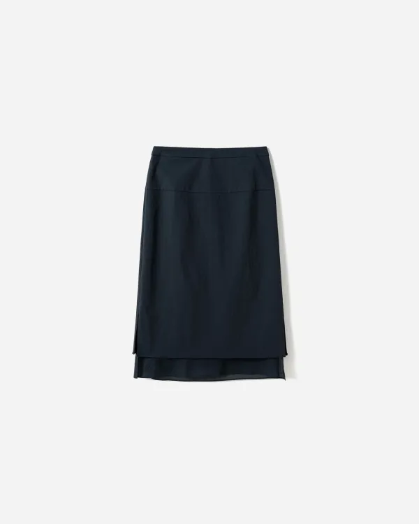 Caron Sheer Layered Skirt